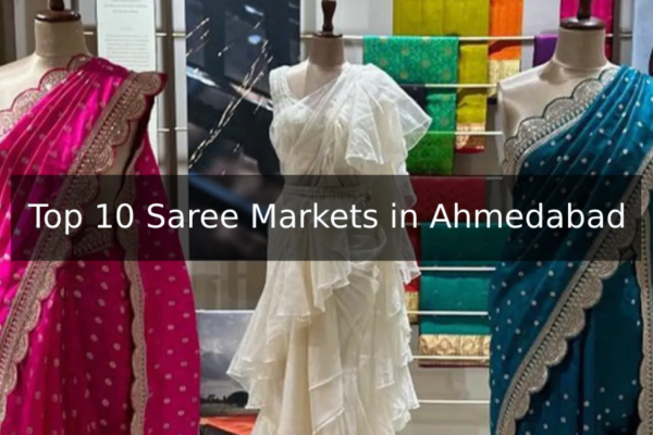 Saree Market in Ahmedabad